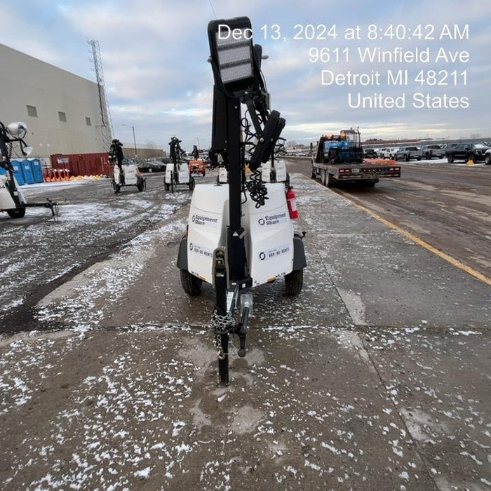 2024 Generac MLT2 Diesel, Flex Switch 120V Input, Powerzone Controller, 
(4) 320W LED Lights, 4kW Generator, 39.9 Gal Fuel Tank, 2" Ball, T3