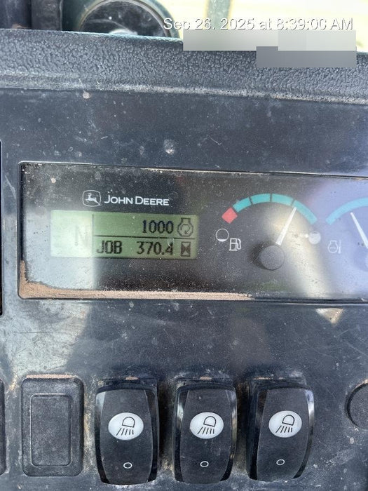 2020 John Deere 310LEP Cab/Heat/Air, 4WD, Standard Stick, Pilot Controls, 2 Way Hydraulics, TAG Manual QC