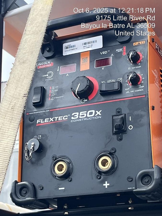 2025 LINCOLN ELECTRIC FLEXTEC 350X