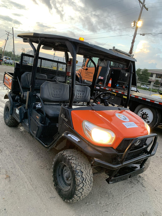 2020 Kubota RTV-X1140W-H Canopy, Diesel, 2 Seater, HDWS Tires, Windshield, Back up Alarm, Amber Strobe Light, Cargo Box