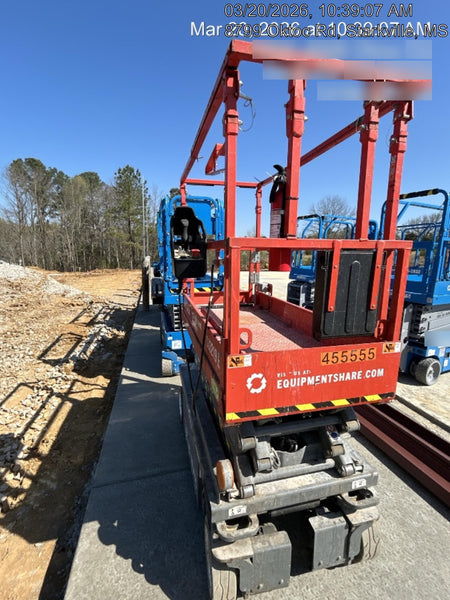 2024 Skyjack SJ3219 Electric Drive, Sld NM Tires, DBcns, RFRails, Power to Platform, T3 + Access Control