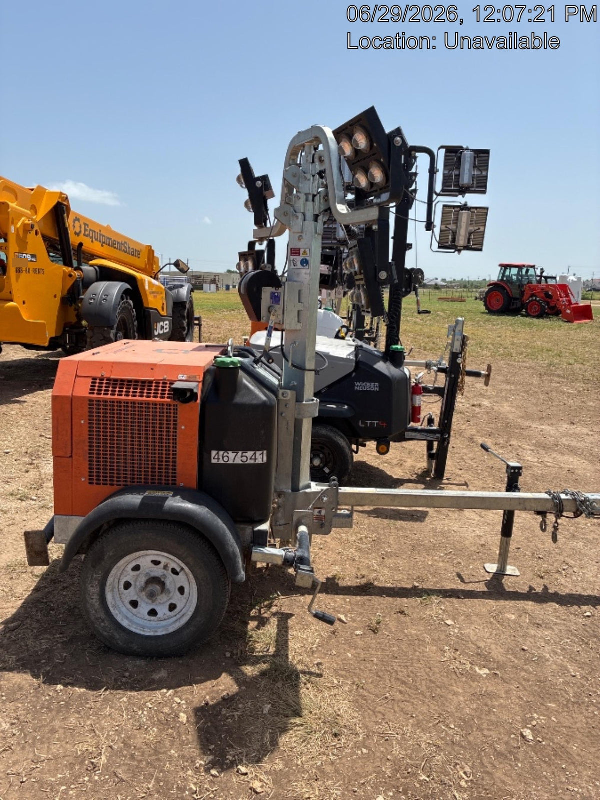 2024 Wanco WLTT-4MM4K Diesel, Deep Sea Controller, Shore Power Plug, Auto Start, (4) 350W LED Floodlights, 4kW Generator, 60 Gal Fuel Tank, 2" Ball, T3