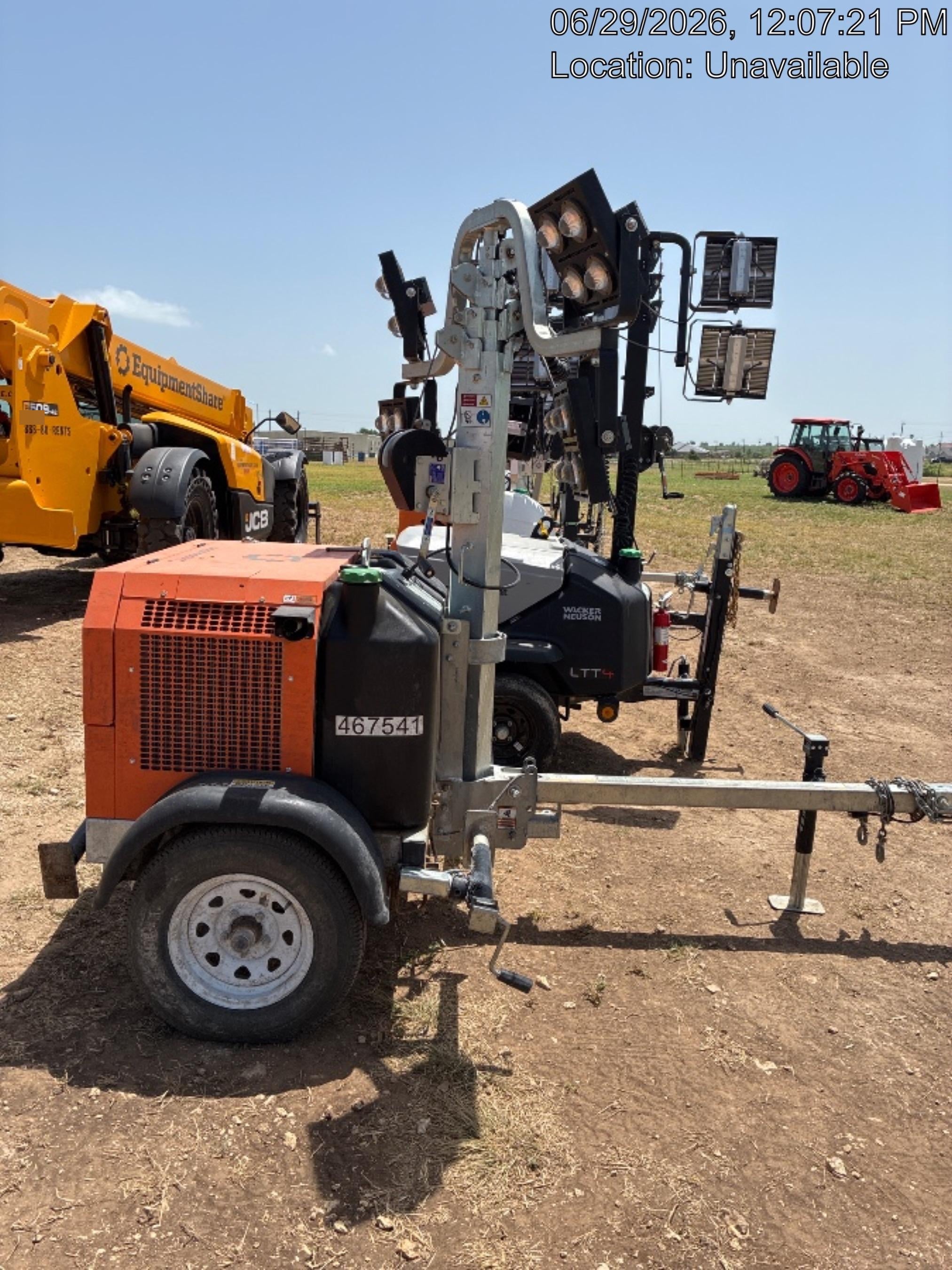 2024 Wanco WLTT-4MM4K Diesel, Deep Sea Controller, Shore Power Plug, Auto Start, (4) 350W LED Floodlights, 4kW Generator, 60 Gal Fuel Tank, 2" Ball, T3