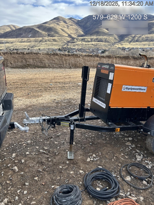 2022 Lincoln Electric LE400 Kubota V1505, Trlr, Cable Rack, Light Kit, ES Decals, T3