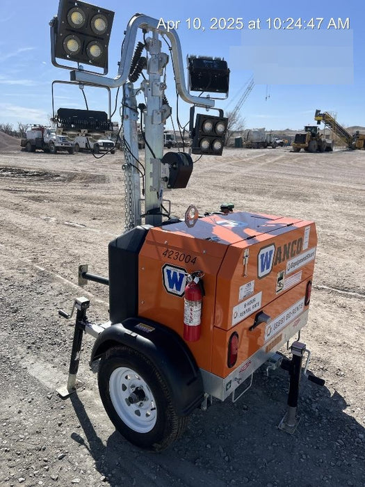 2024 Wanco WLTT-4MM4K Diesel, Deep Sea Controller, Shore Power Plug, Auto Start, (4) 350W LED Floodlights, 4kW Generator, 60 Gal Fuel Tank, 2" Ball, T3