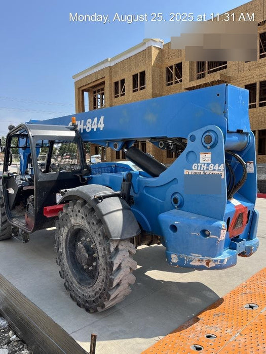 2018 Genie GTH-844 GTH-844 w/Open ROPS, Solid Tires, beacon/work lights, 60" carriage/forks