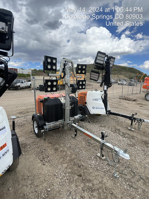 2023 Wanco WLTT-4MM4K Diesel, Deep Sea Controller, Shore Power Plug, Auto Start, (4) 350W LED Floodlights, 4kW Generator, 60 Gal Fuel Tank, 2" Ball, T3