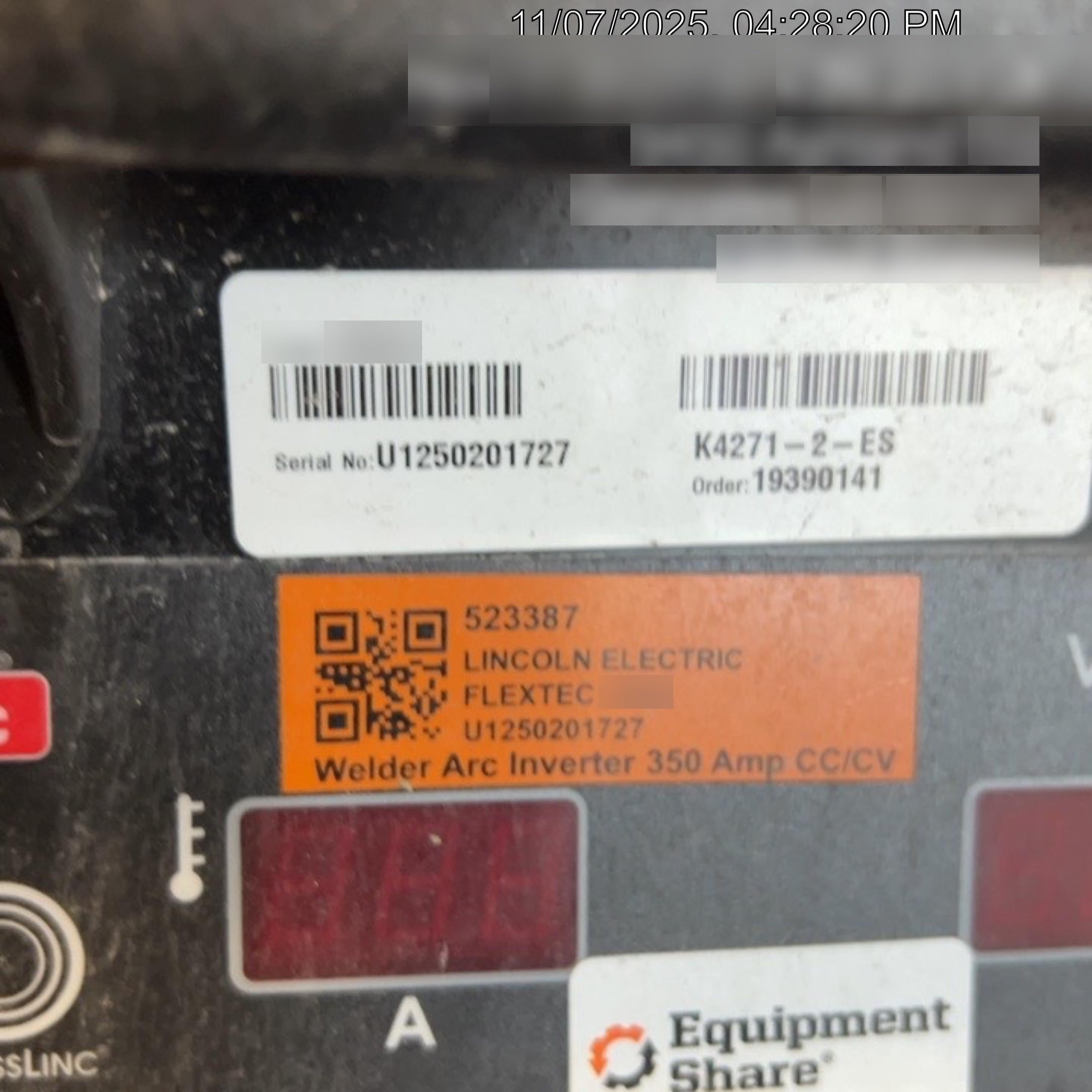 2025 LINCOLN ELECTRIC FLEXTEC 350X