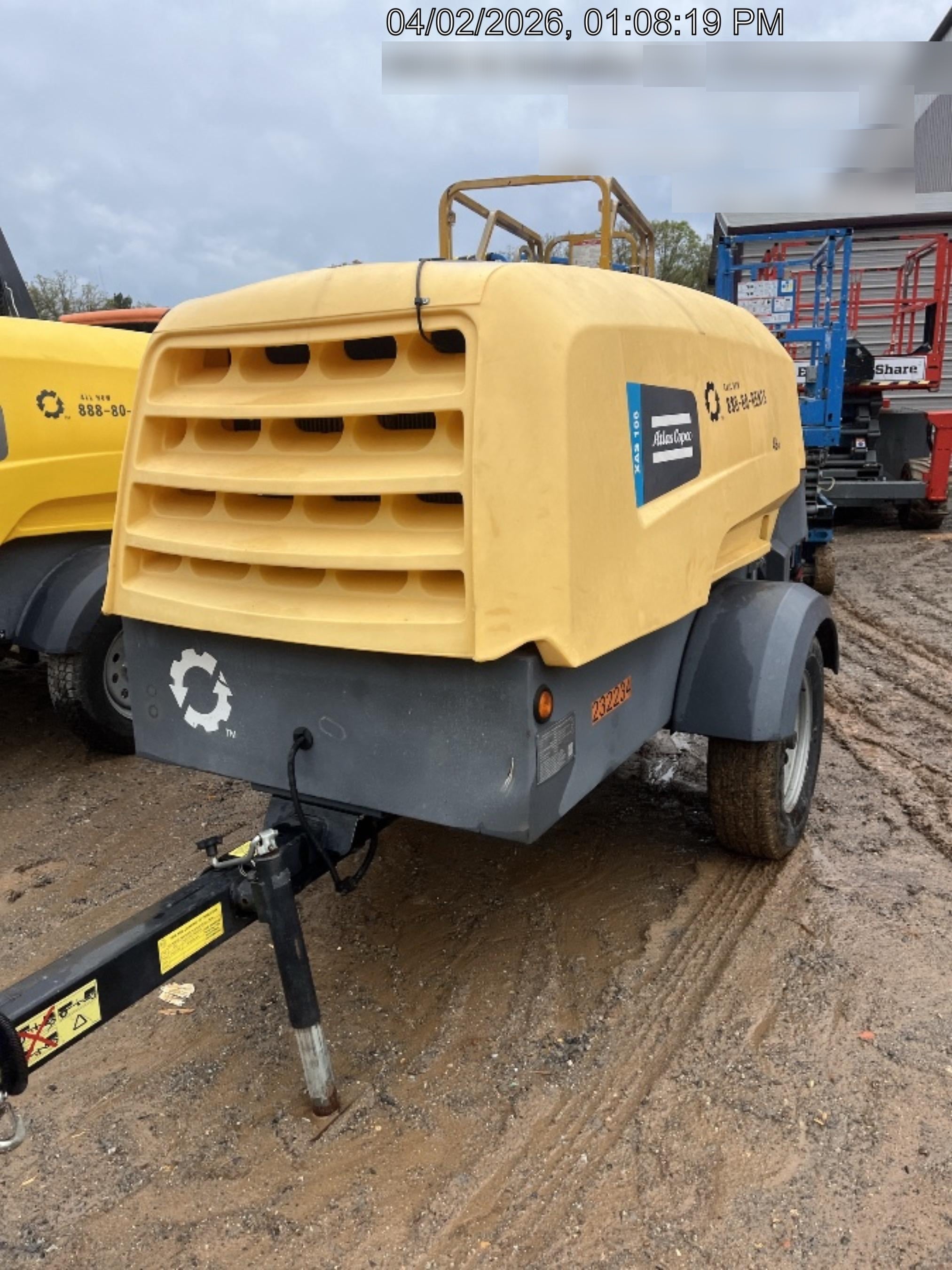 2022 ATLAS COPCO XAS188 CWK
