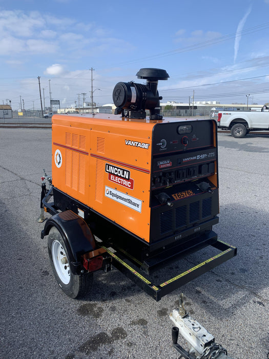 2021 Lincoln Electric Vantage 549X Ready Pak 3, ORANGE (includes trailer, cable rack, fender light kit)