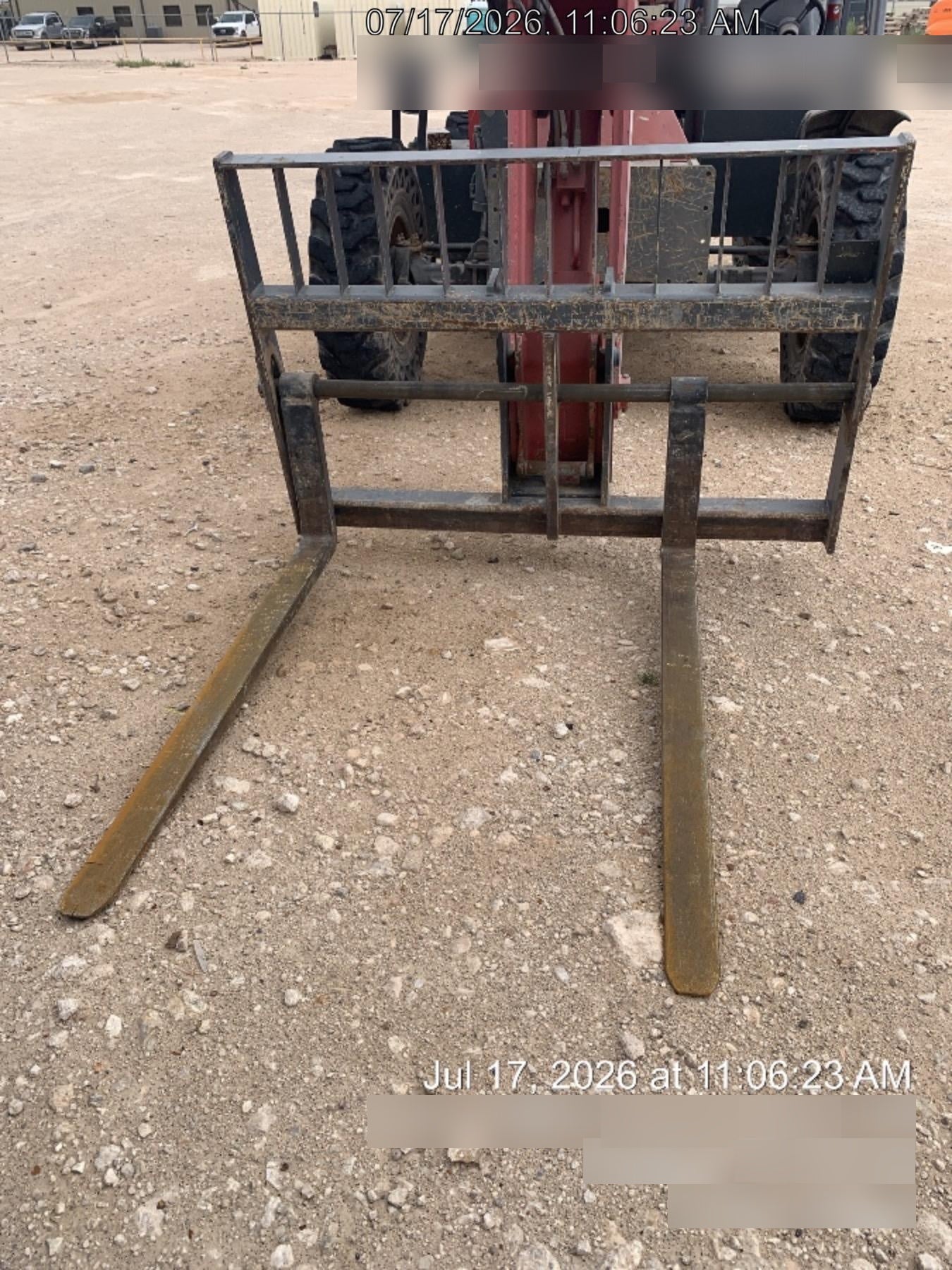 2019 Manitou MTA8044 Manitou MTA8044 - 74 HP T4, Canopy, Worklights/Strobe, Beacon, 66" Carriage, 48" Forks, Solid Tires, Lift Hook, Aux Hydraulics
