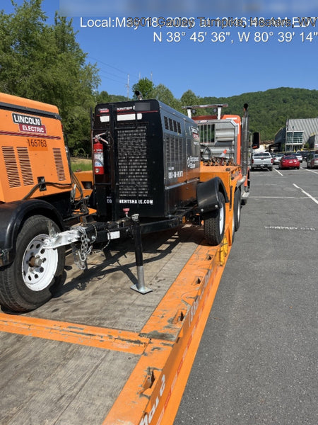2021 Lincoln Electric Vantage 549X Ready Pak 3, ORANGE (includes trailer, cable rack, fender light kit)