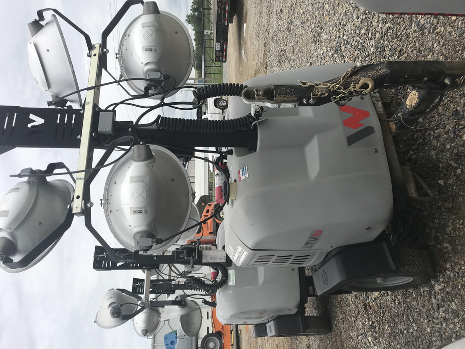 2019 Wacker Neuson LTV6L-MH Wacker Neuson LTV6L Mobile Light Tower w/Fuel Level Sensor Installed