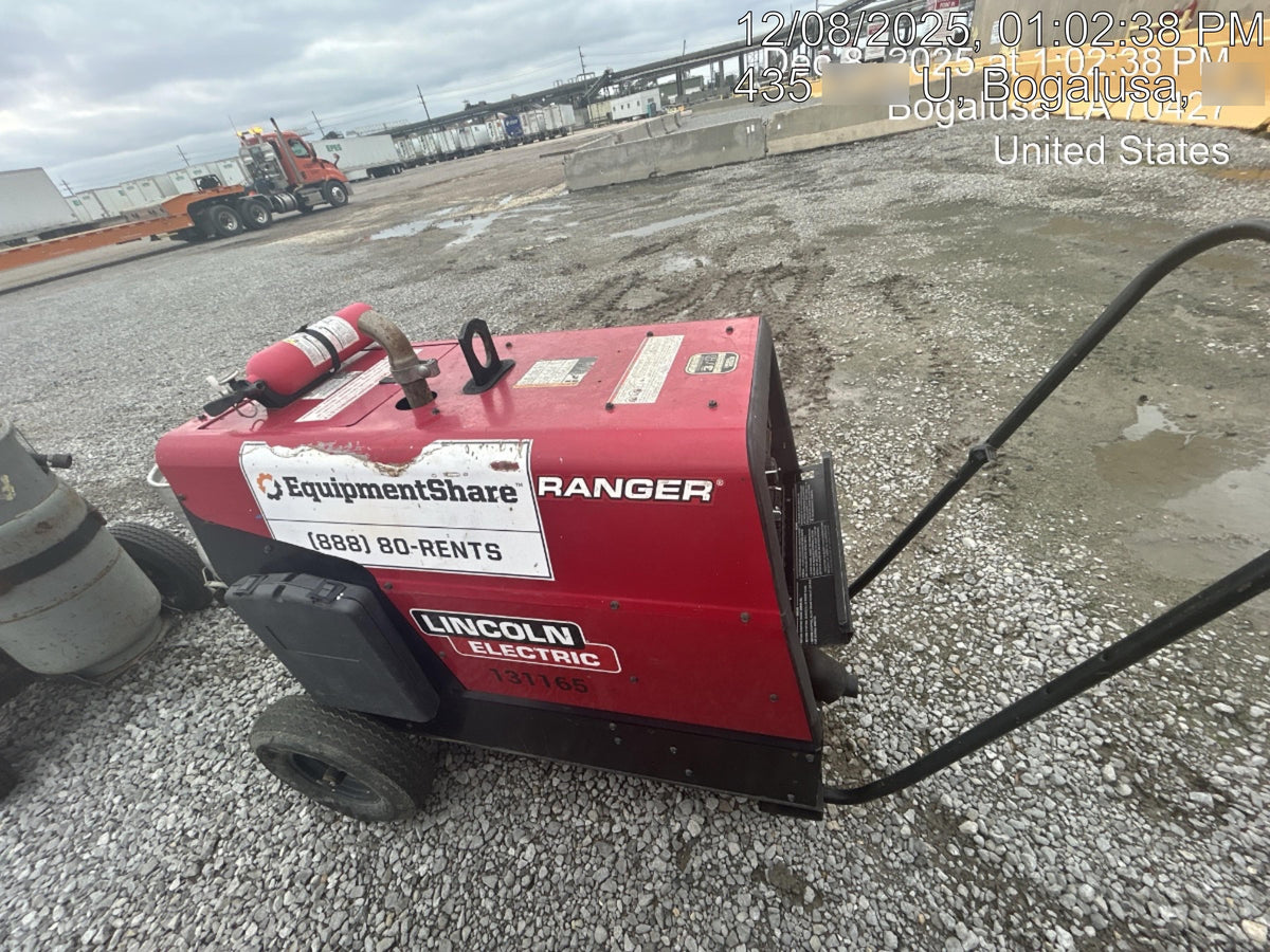 2021 Lincoln Electric Ranger 305 LPG K3430-1, Ranger 305 LPG, Undercarriage, Tank Holder & Strap, 10kw AC Gen, 25hp Kohler LPG Eng