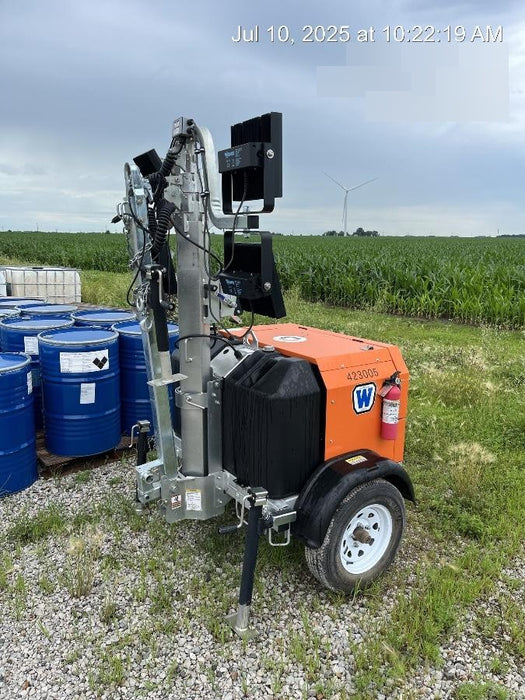 2024 Wanco WLTT-4MM4K Diesel, Deep Sea Controller, Shore Power Plug, Auto Start, (4) 350W LED Floodlights, 4kW Generator, 60 Gal Fuel Tank, 2" Ball, T3