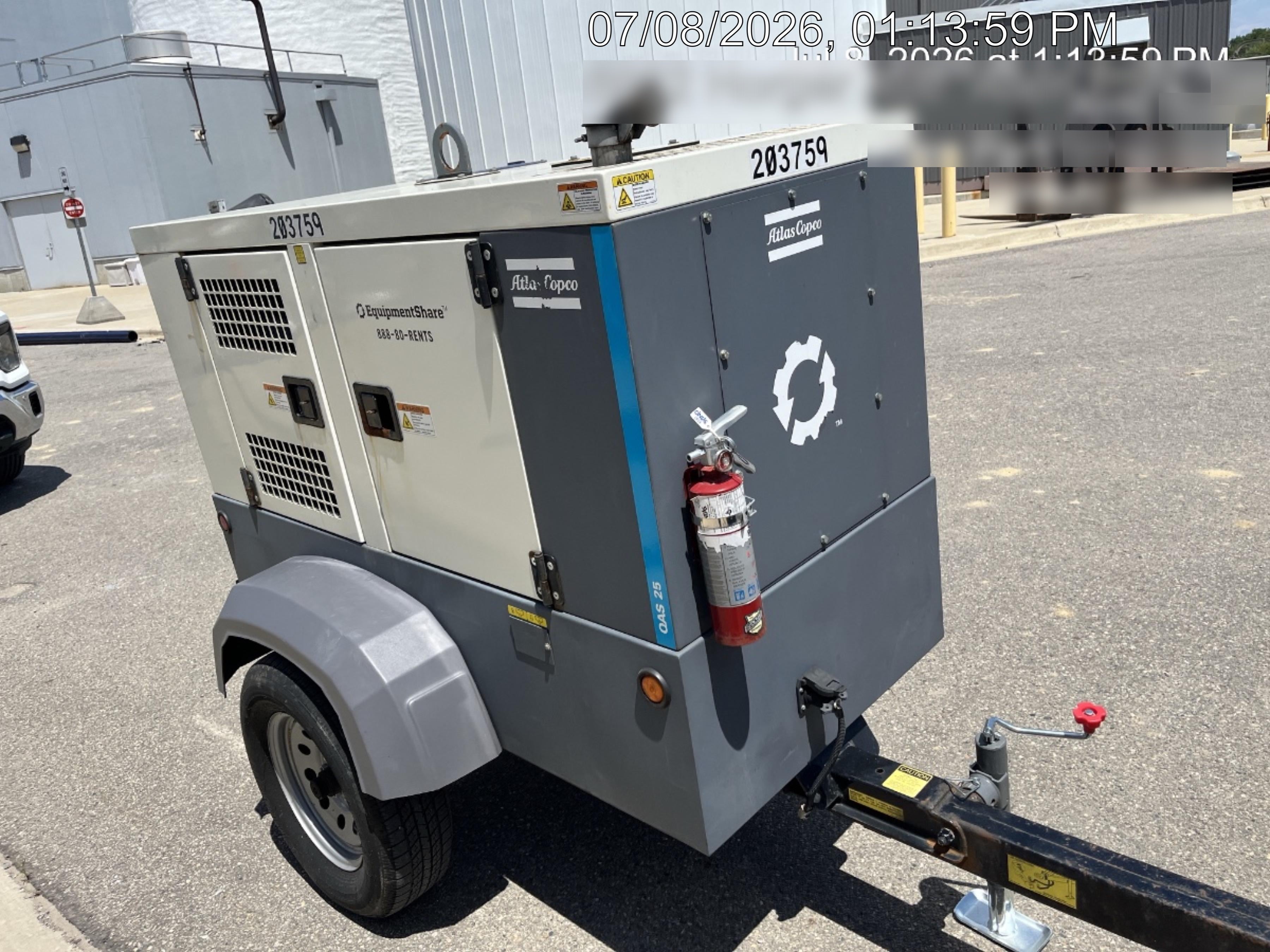2022 ATLAS COPCO QAS25 CWK