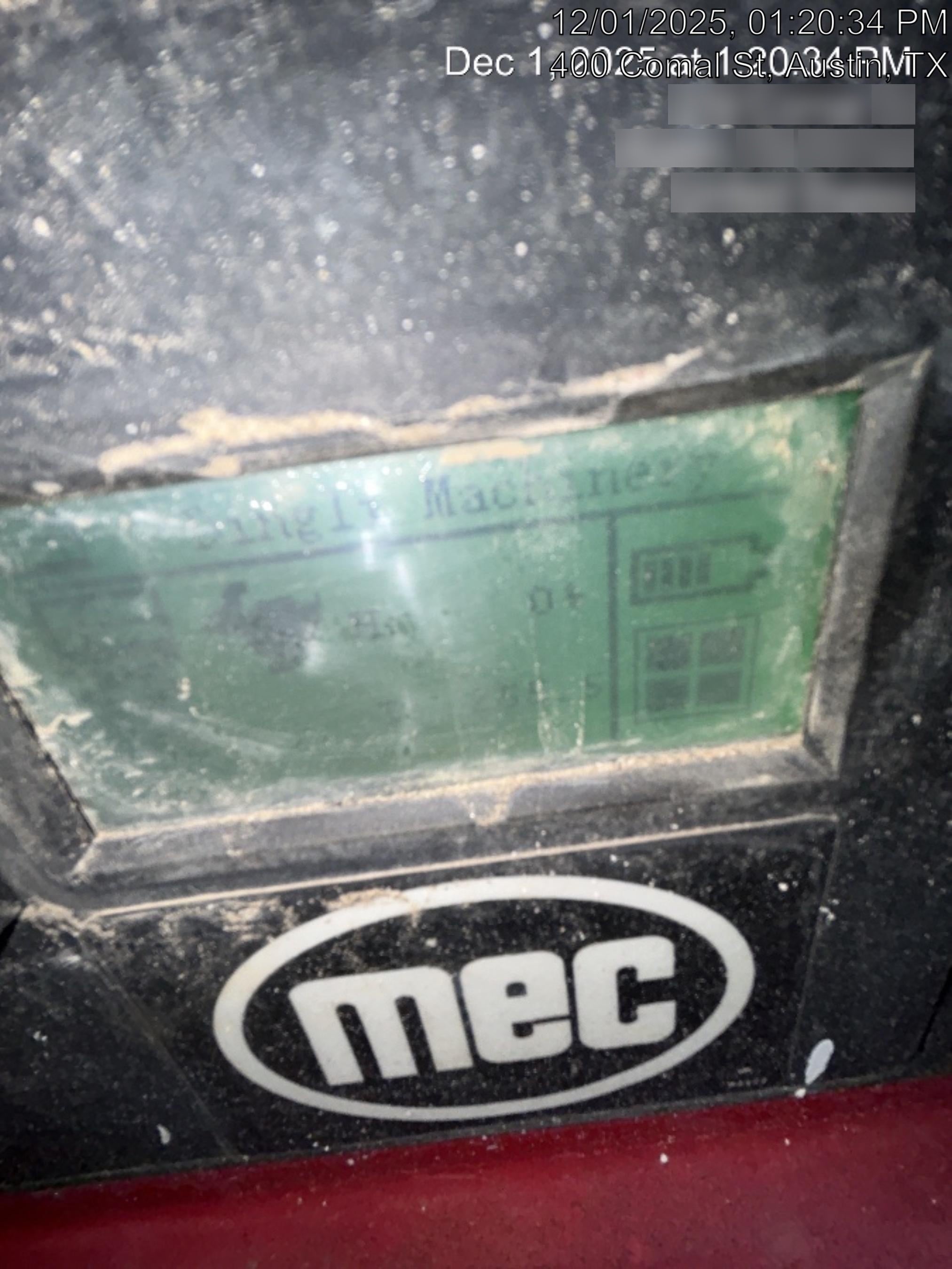 2018 MEC 1330SE MEC 1330SE, 2 Yr Full Extended Warranty