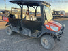 2019 Kubota RTV-X1140W-H 4wd Utility Cart, LED Strobe, Windshield Tempered Glass, Plastic Canopy, Wire Harness Kit, Backup Alarm