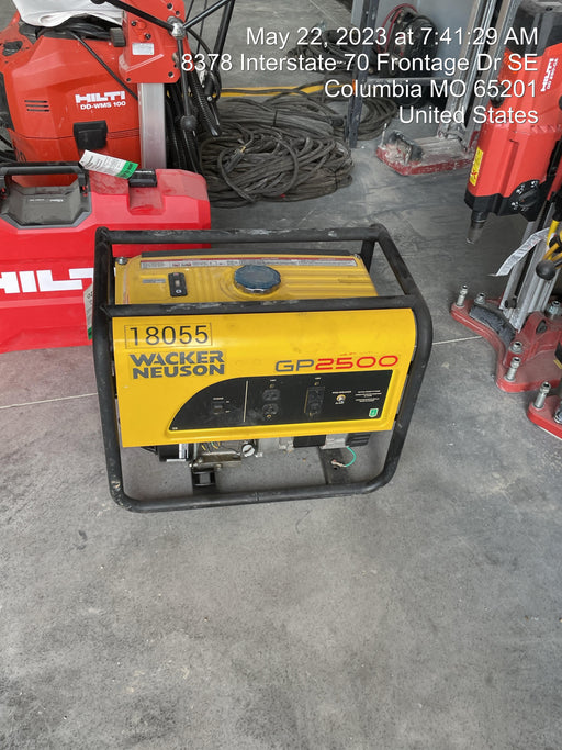 2018 WACKER NEUSON GP2500A