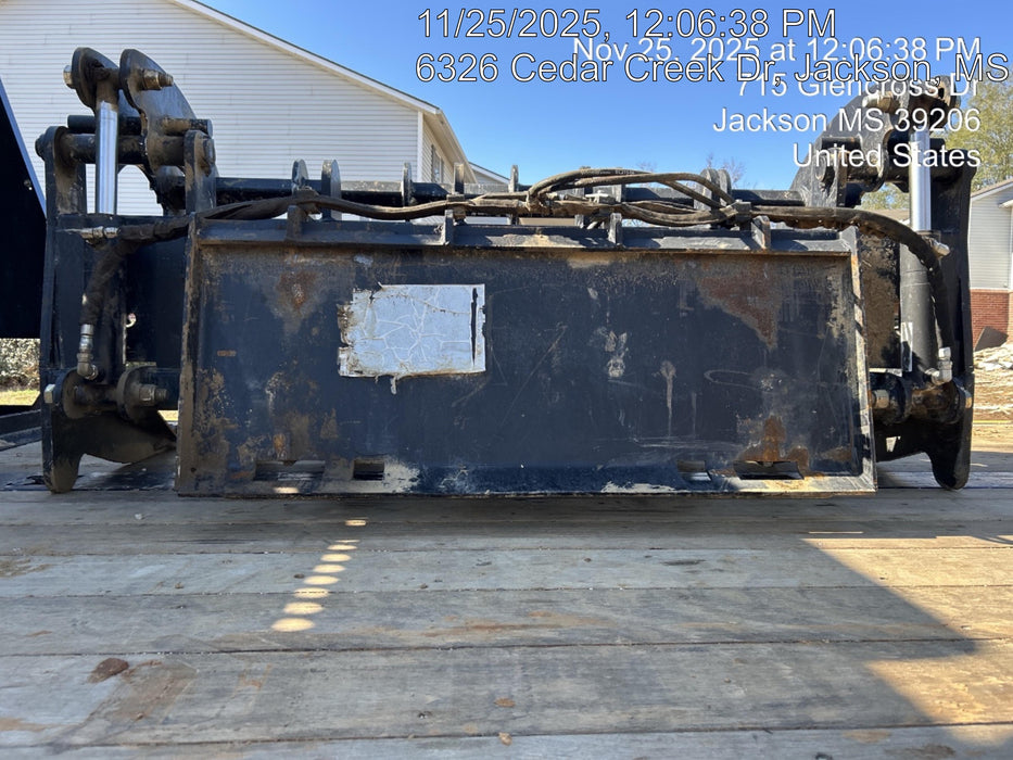 2025 PALADIN 76" Scrap Grapple Bucket - Paladin