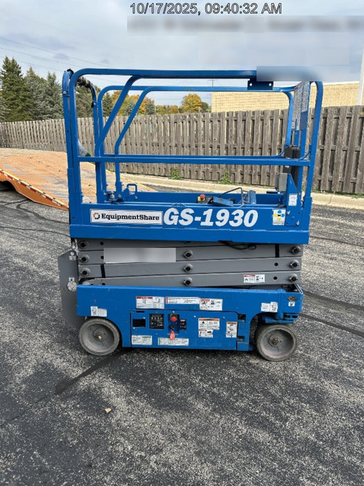 2017 Genie GS-1930 Genie 1930 Scissor Lift