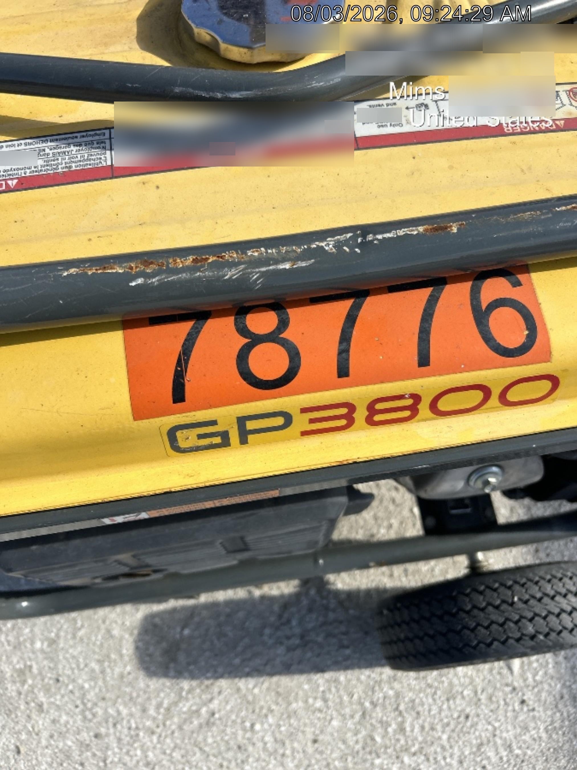 2020 WACKER NEUSON GP3800A