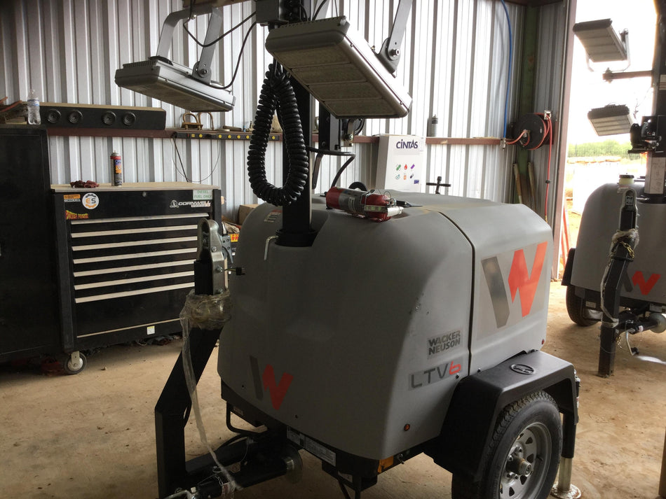 2019 Wacker Neuson LTV6K-LED LTV6K Light Tower, LED 300W, Telematics EQ SH Kubota