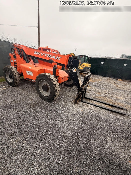 2019 Skytrak 6036 Canopy, Solid Tires, LED Work Lights, Beacon 50" Carriage, 48" Pallet Forks