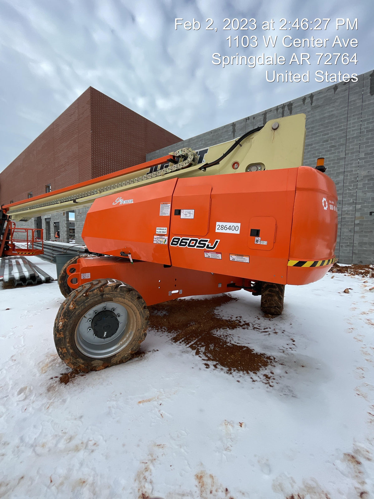 2022 JLG 860SJ