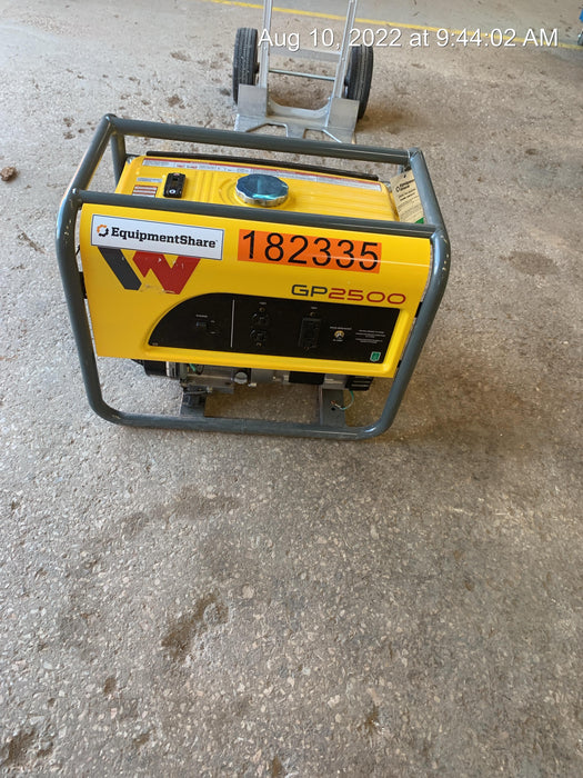 2021 WACKER NEUSON GP2500A