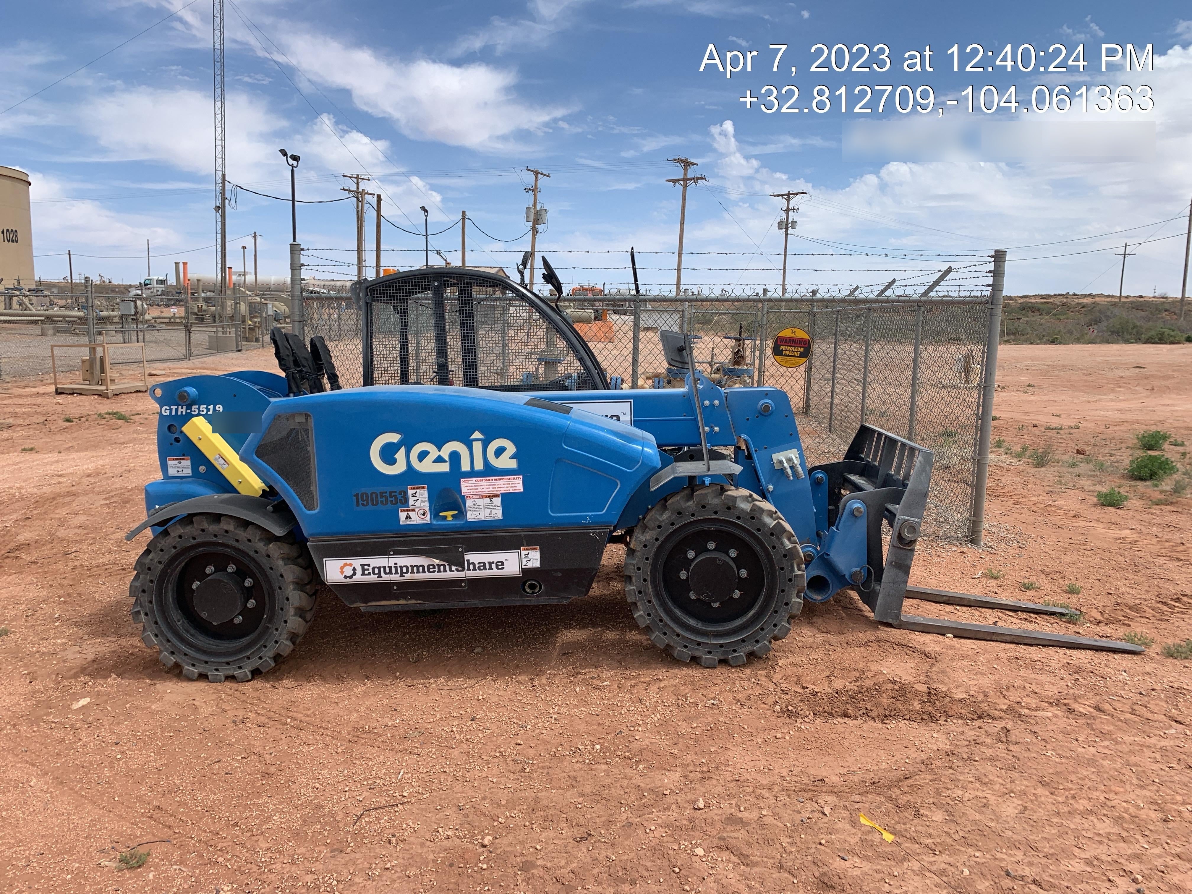 2021 GENIE GTH-5519