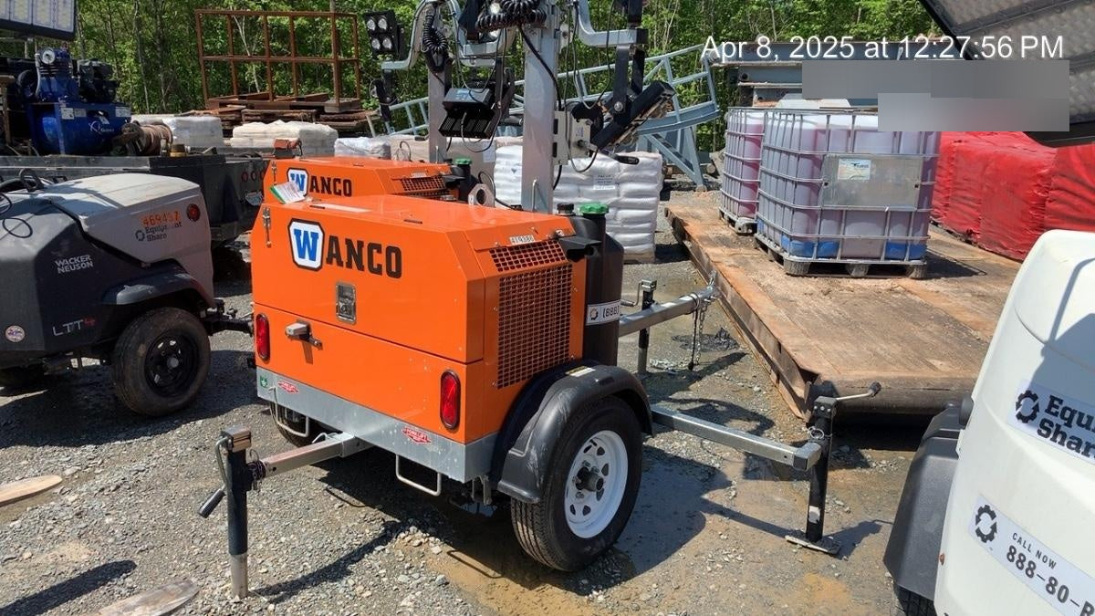 2024 Wanco WLTT-4MM4K Diesel, Deep Sea Controller, Shore Power Plug, Auto Start, (4) 350W LED Floodlights, 4kW Generator, 60 Gal Fuel Tank, 2" Ball, T3
