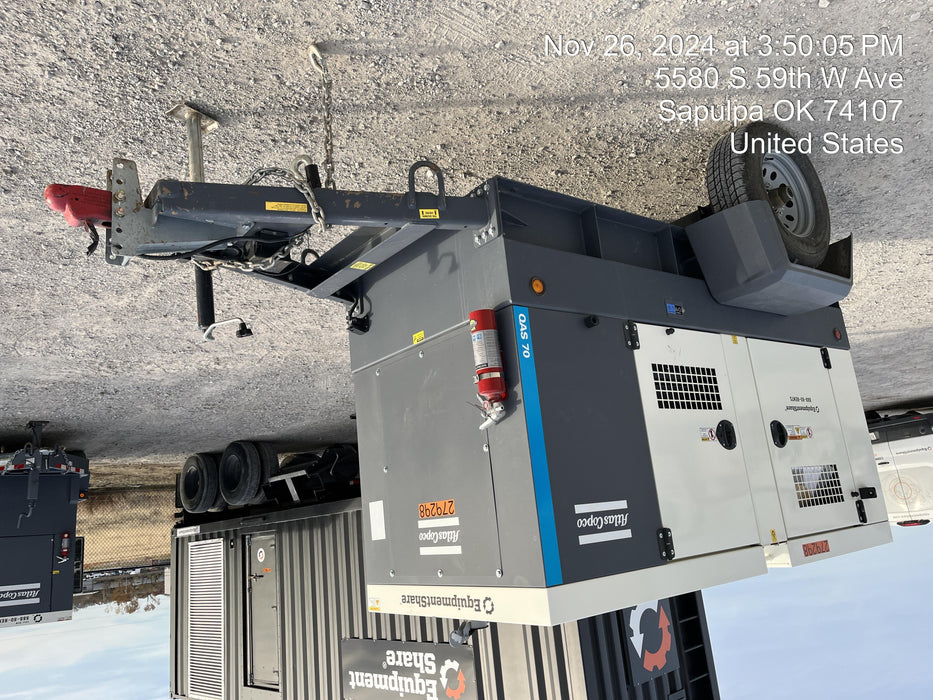 2022 ATLAS COPCO QAS 70