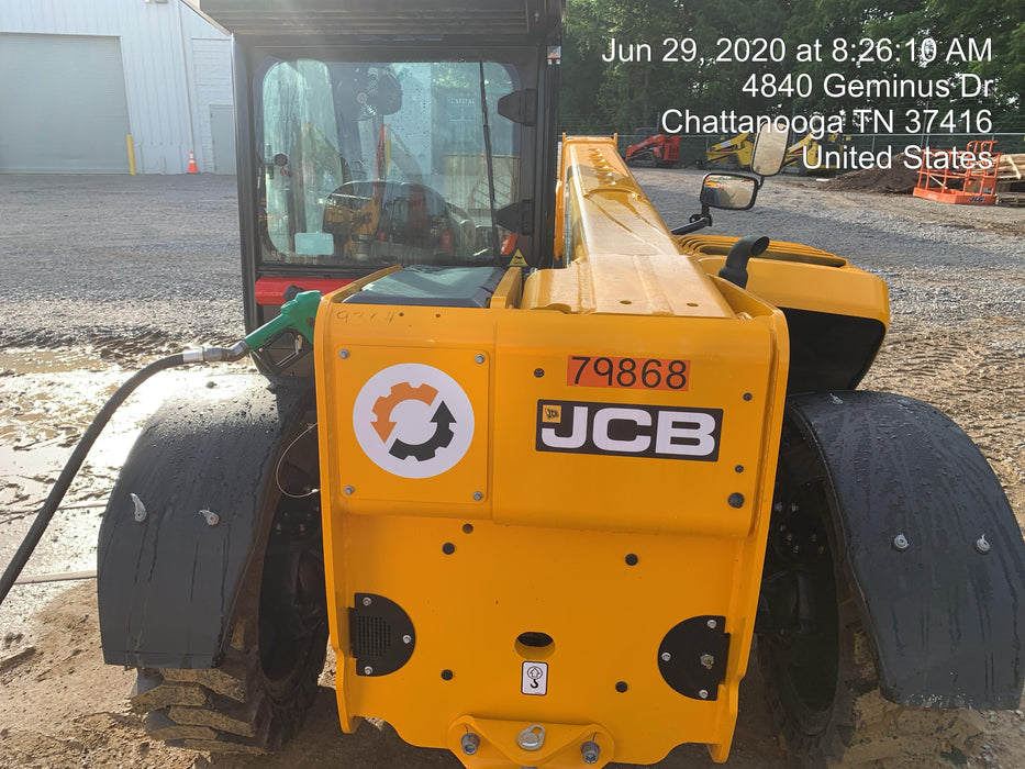 2020 JCB 505-20TC Cab/Heat/Air, Solid Tires, Work Lights, Beacon, Aux Hydraulics, Back up Alarm, ES Decals