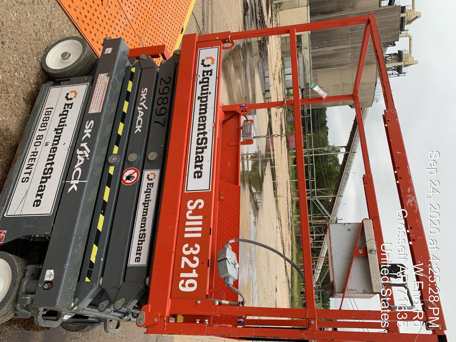 2019 Skyjack SJIII-3219 Standard w/Trojan Batteries