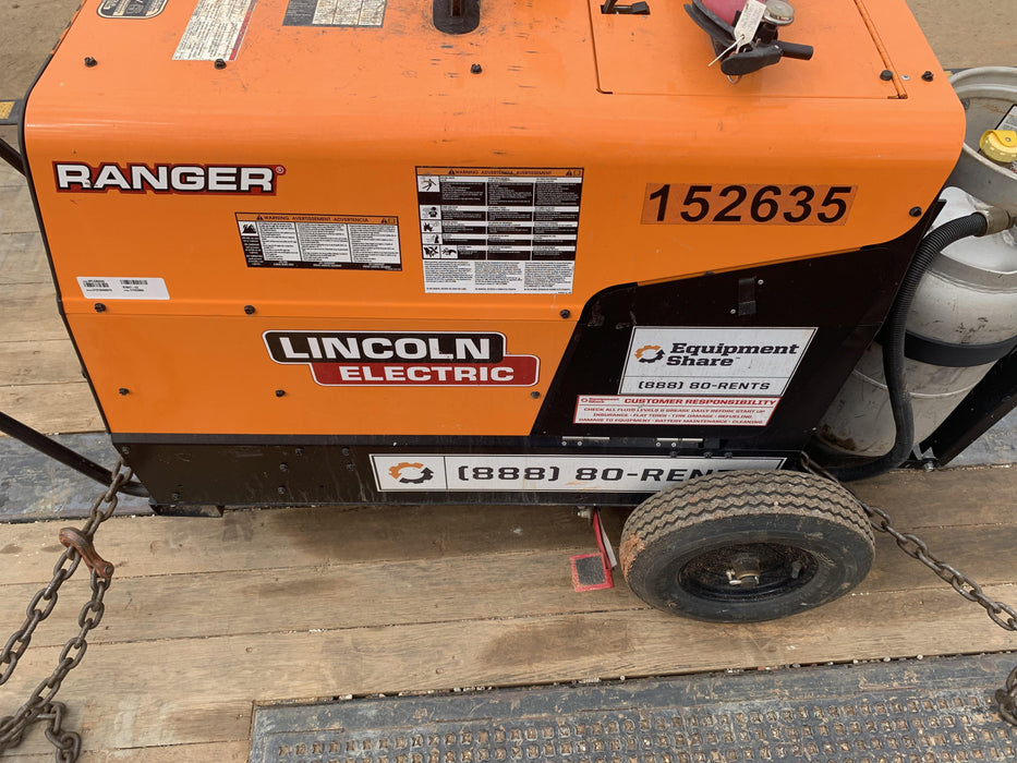 2021 Lincoln Electric Ranger 305 LPG LPG One-Pak (includes undercarriage, tank holder & tank strap) ORANGE