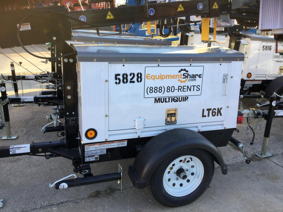 2017 Multiquip LT6K` MultiQuip LT6KV Towable Light Tower