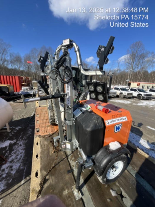 2024 Wanco WLTT-4MM4K Diesel, Deep Sea Controller, Shore Power Plug, Auto Start, (4) 350W LED Floodlights, 4kW Generator, 60 Gal Fuel Tank, 2" Ball, T3