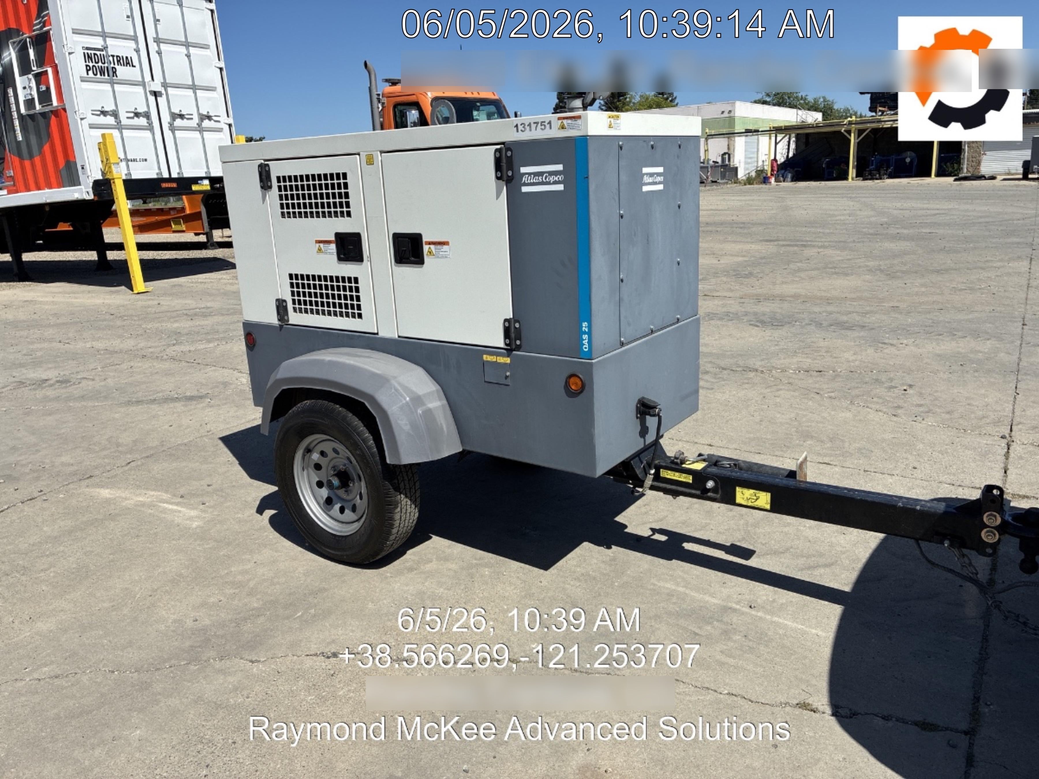2020 ATLAS COPCO QAS25