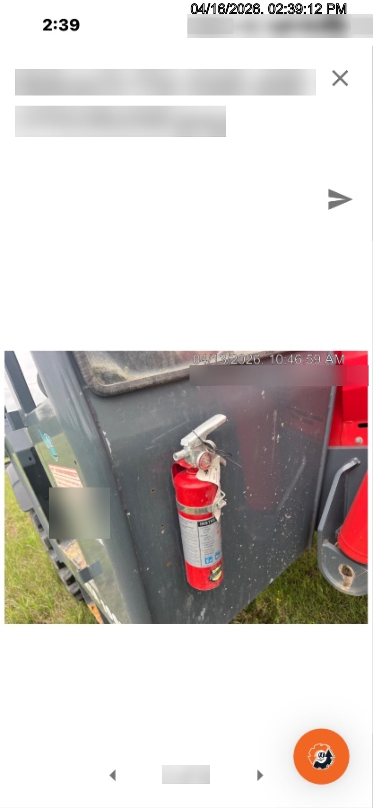 2019 Manitou MTA10055 MTA10055 - 120 HP T4, Canopy, Worklights/Strobe, Beacon, 66" Carriage, 60" Forks, Solid Tires, Lift Hook, Aux Hydraulics