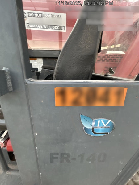 2018 Manitou MTA10055 Manitou MTA10055 - Canopy, Worklights, Beacon, 66" Carriage, 60" Forks, Solid Tires, Aux Hydraulics