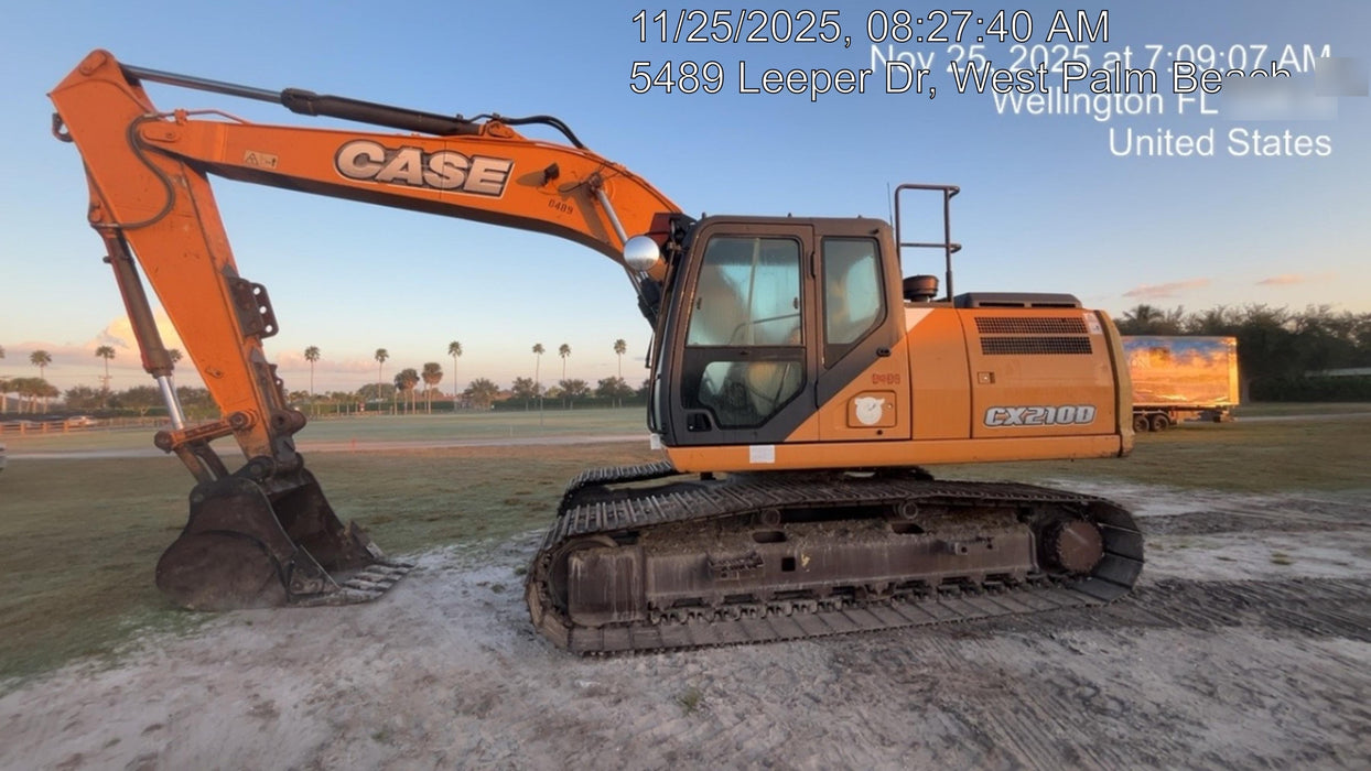 2016 CASE CX210D