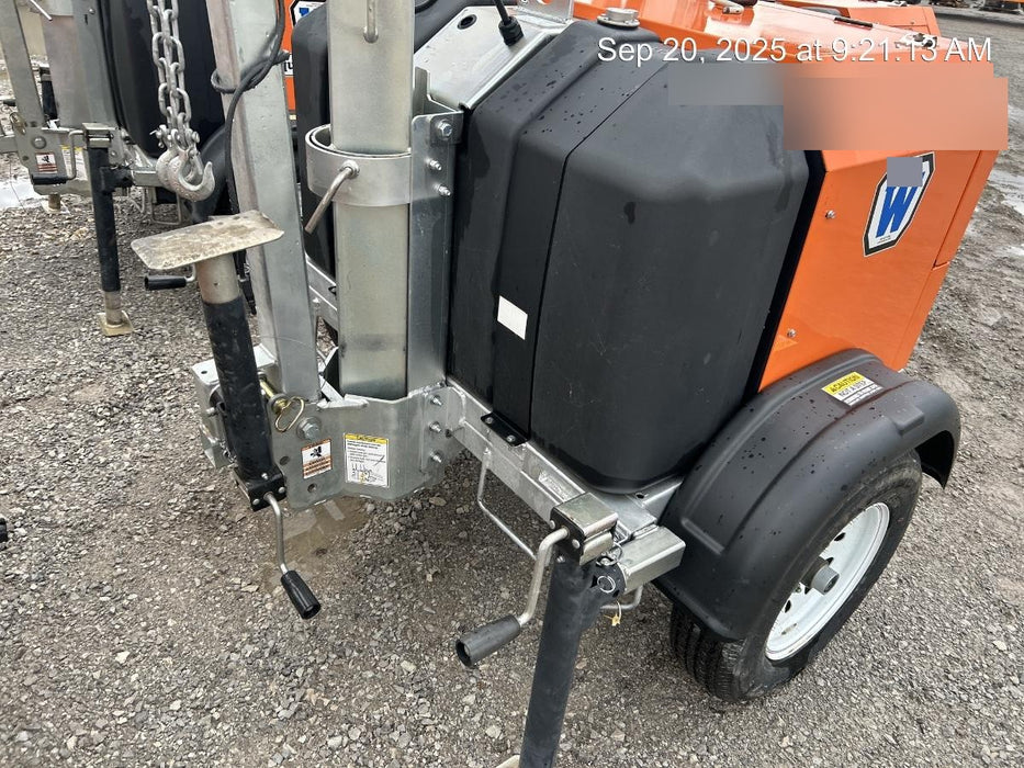 2024 Wanco WLTT-4MM4K Diesel, Deep Sea Controller, Shore Power Plug, Auto Start, (4) 350W LED Floodlights, 4kW Generator, 60 Gal Fuel Tank, 2" Ball, T3