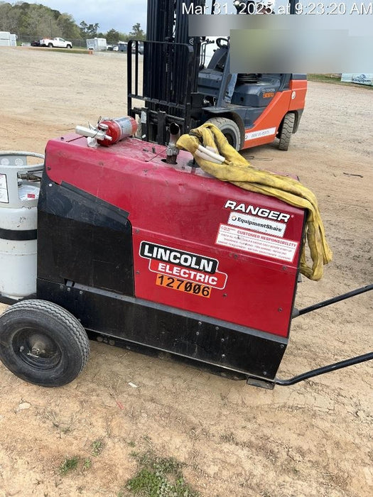 2021 Lincoln Electric Ranger 305 LPG K3430-1, Ranger 305 LPG, Undercarriage, Tank Holder & Strap, 10kw AC Gen, 25hp Kohler LPG Eng