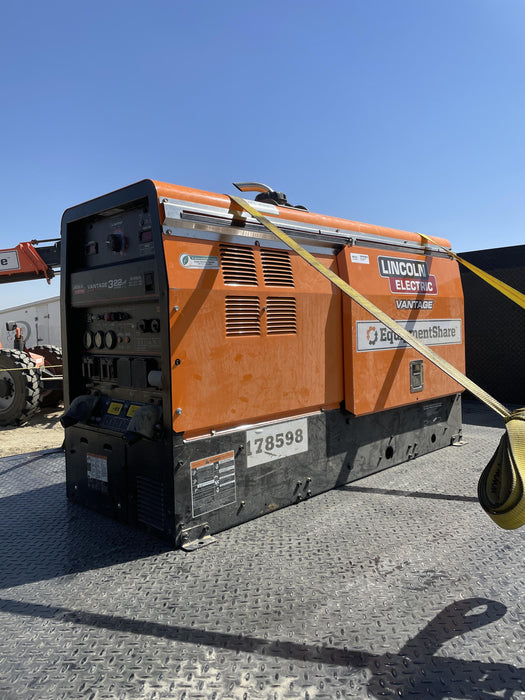 2021 Lincoln Electric Vantage 322 Vantage 322 Ready Pak 3 w/ Decals, ORANGE (includes trailer, cable rack, fender light kit) NO Telematics