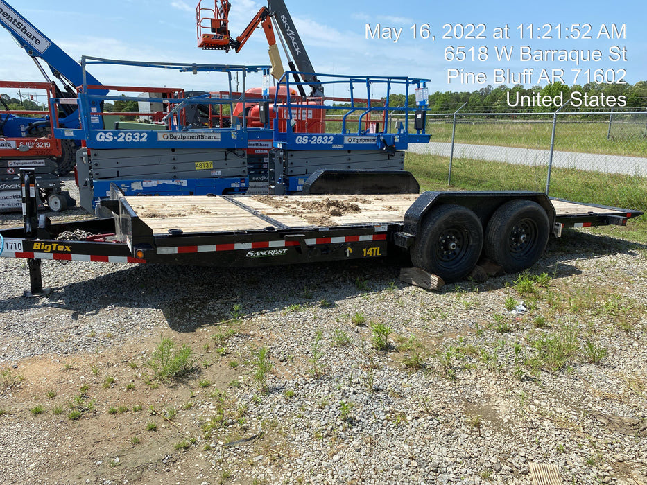 2022 BIG TEX TRAILER LT14K83x20