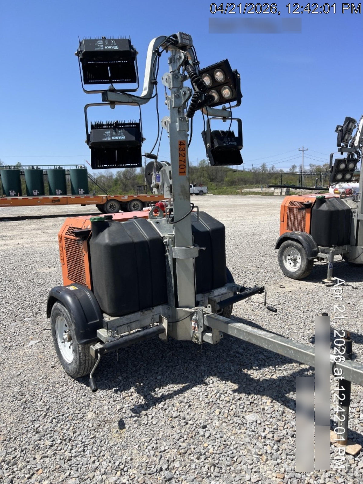 2024 Wanco WLTT-4MM4K Diesel, Deep Sea Controller, Shore Power Plug, Auto Start, (4) 350W LED Floodlights, 4kW Generator, 60 Gal Fuel Tank, 2" Ball, T3