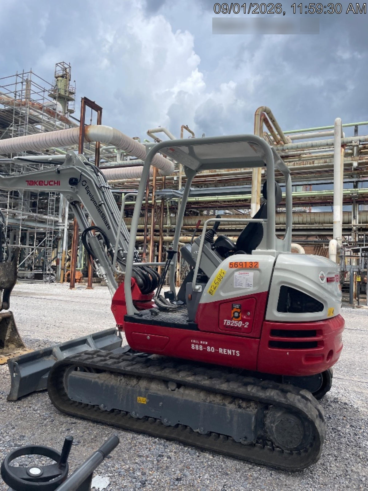 2025 TAKEUCHI TB250-2R