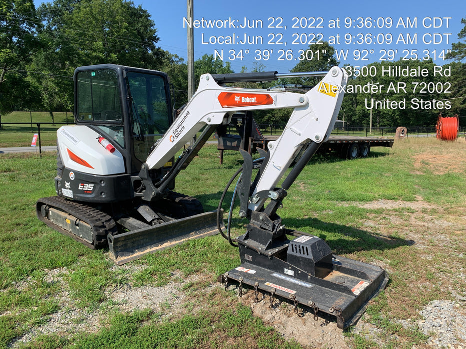 2019 BLUE DIAMOND 42" Brush Cutter, Mini Excavator