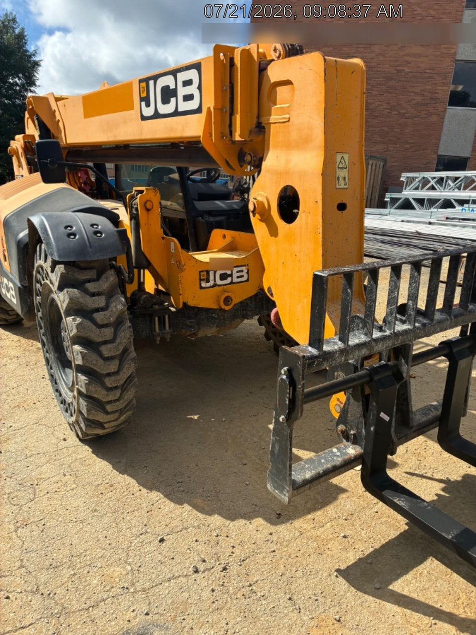 2020 JCB 509-42 Canopy, Solid Tires, Work Lights, Beacon, Aux Hydraulics, Back up Alarm, Lifting Eye, ES Decals